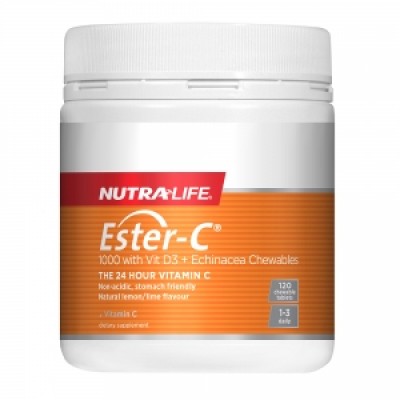 Nutralife 纽乐活性酯化维他命C 1000mg 120片 